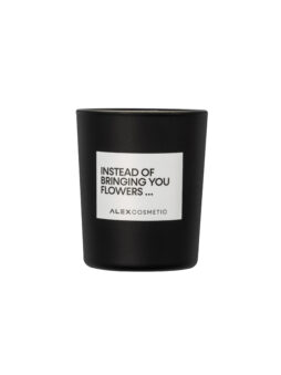 CANDEL NO 3 INSTEAD OF BRINGING YOU FLOWERS